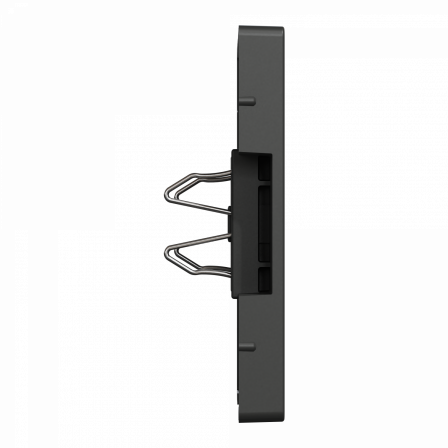 D-Life - enjoliveur prise double RJ45 S-One - porte-étiquette - anthracite