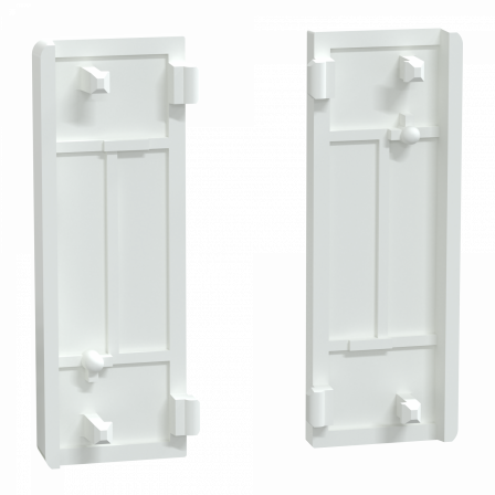 SpaceLogic KNX - D-Life - Dynamique -2 touches médiannes - Blanc lotus