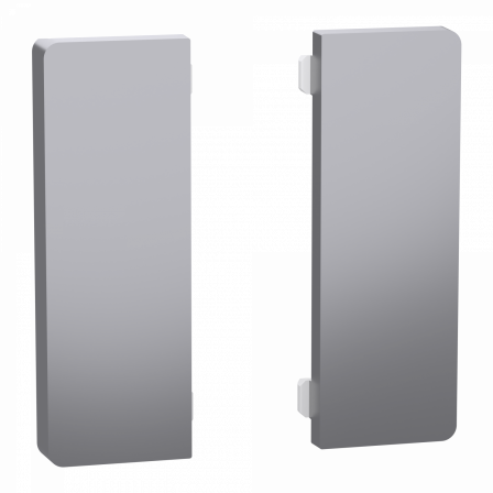 SpaceLogic KNX - D-Life - Dynamique - 2 touches médiannes - Acier