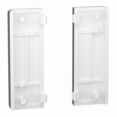 SpaceLogic KNX - D-Life - Dynamique - 2 touches médiannes - Métal - Nickel