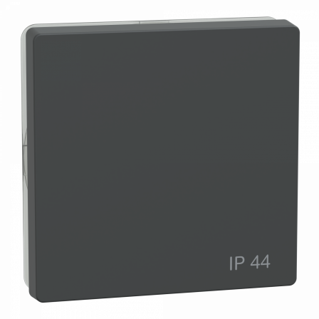 D-Life - enjoliveur pour commande simple IP44 avec joint - anthracite