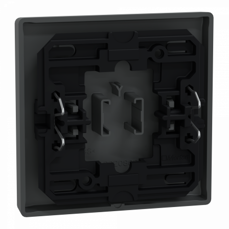 D-Life - enjoliveur pour commande simple avec picto carillon - anthracite