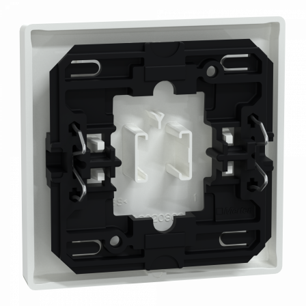 D-Life - enjoliveur pour commande simple avec picto carillon - blanc lotus