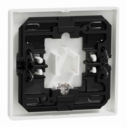 D-Life - enjoliveur pr commande simple voyant picto carillon - blanc nordic mat