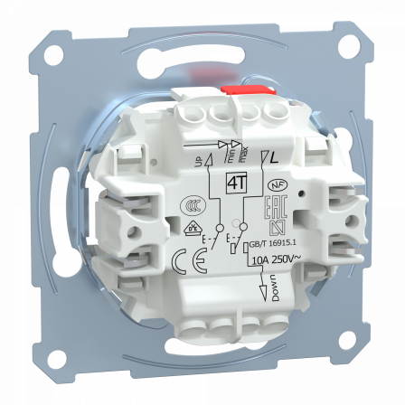 D-Life - interrupteur bouton poussoir volets roulants - méca seul