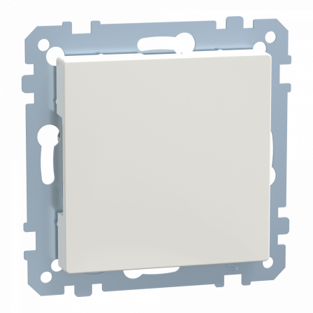 Merten M-Plan - obturateur - mécanisme+enjoliveur - blanc polaire brillant