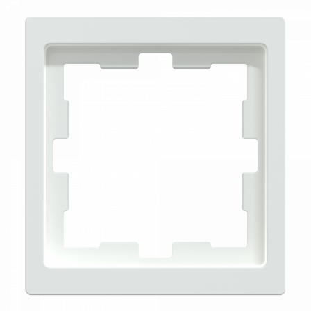 D-Life - cadre de finition - blanc lotus - 1 poste