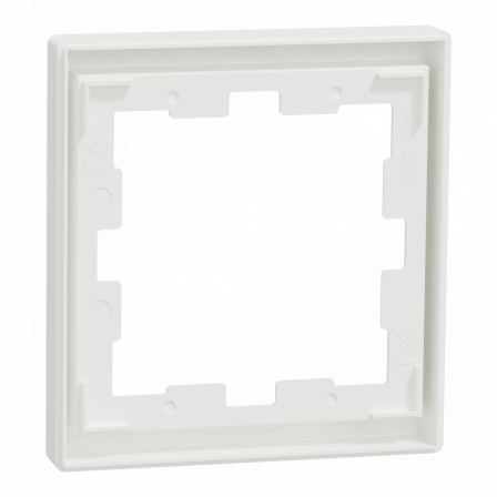 D-Life - cadre de finition - blanc nordic mat - 1 poste