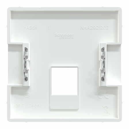 D-Life - enjoliveur pour prise RJ11/RJ12 - blanc lotus