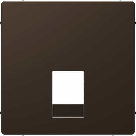 D-Life - enjoliveur pour prise RJ11/RJ12 - métal mocca
