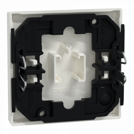 Merten M-Plan - enjoliveur pour commande simple d'éclairage - blanc brillant