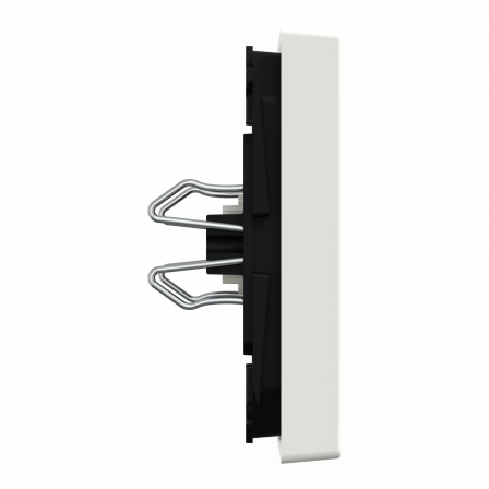 Merten M-Plan - enjoliveur pour commande simple d'éclairage - blanc brillant