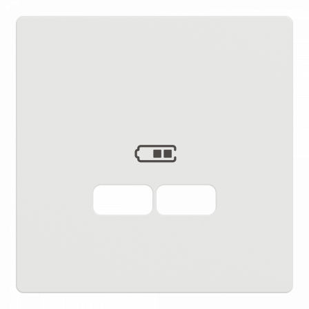 D-Life - enjoliveur pour prise USB - blanc nordic mat