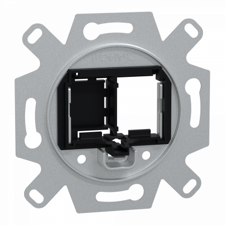 D-Life - prise support pour conn modulables à équiper de connecteurs - méca seul