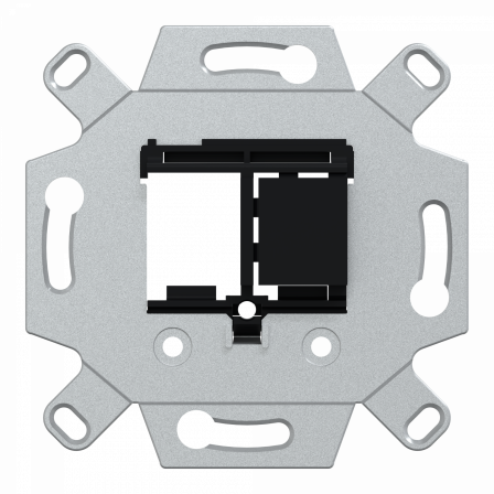 D-Life - prise support pour conn modulables à équiper de connecteurs - méca seul