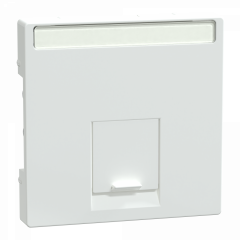 System M - Enjoliveur rj45 sple mpla n antimicrob