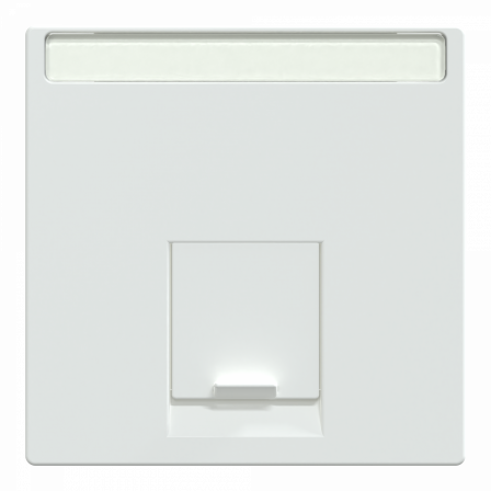 System M - Enjoliveur rj45 sple mpla n antimicrob