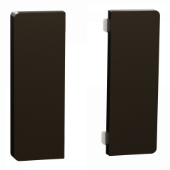 SpaceLogic KNX - D-Life - Dynamique - 2 touches médiannes - Métal - Mocca