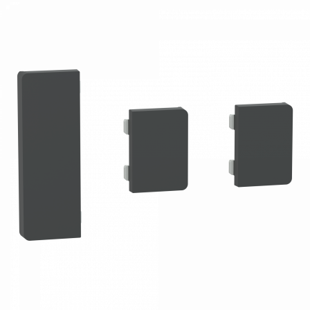 SpaceLogic KNX - D-Life - Dynamique - 1 touche médiane + 2 petites - Anthracite