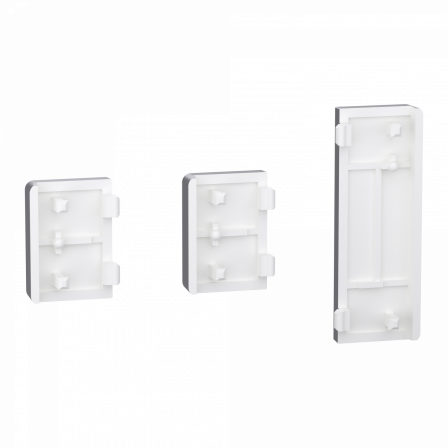 SpaceLogic KNX - D-Life - Dynamique - 1 touche médiane + 2 petites - Acier