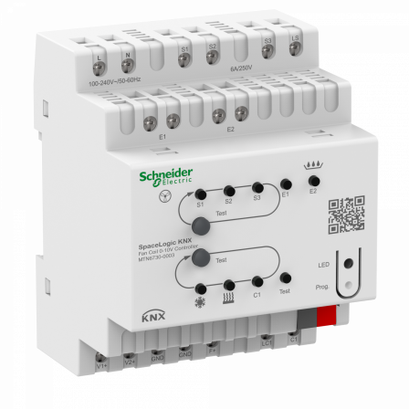 SpaceLogic KNX - Ventiloconvecteur - 2 et 4 tubes -  0-10v