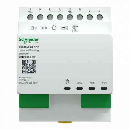 SpaceLogic KNX - variation - 2 sorties universelles - extension
