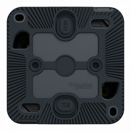 Mureva Styl - Interrupteur bipolaire - saillie - IP55 - IK08 connex auto - gris