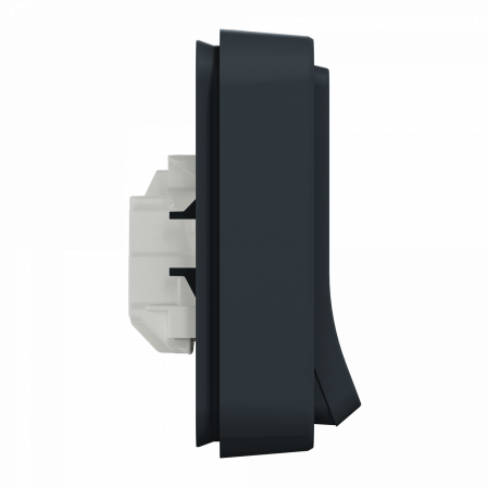 Mureva Styl - Prise courant 2P+T renforcée pour VE - IP55 IK08 - encastre - gris