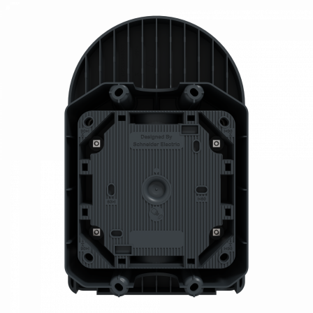 Mureva EVlink - Prise courant 2P+T renforcée pour VE - IP66 IK08 - à clé - gris