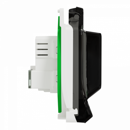 Mureva Styl - Répéteur wifi avec adaptateur - composable - IP55 - IK07 - blanc