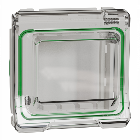 Mureva Styl - Adaptateur pour fonction 45X45 - composable - IP55 - IK07 - blanc