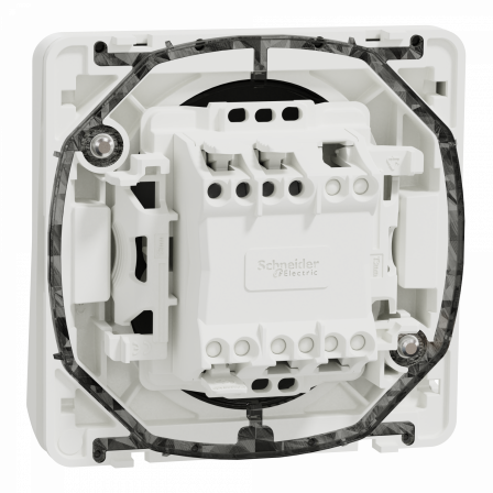 Mureva Styl - Va et vient - composable - IP55 - IK08 - connexion auto - blanc