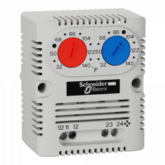 ClimaSys - thermostat double - à ouverture/à fermeture - °F