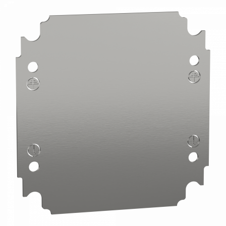 PanelSeT - châssis plein - acier galva. - pour coffret H=200xL=200mm
