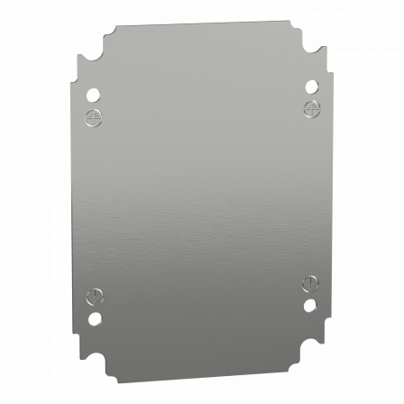 PanelSeT - châssis plein - acier galva. - pour coffret H=250xL=200mm