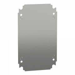 PanelSeT - châssis plein - acier galva. - pour coffret H=300xL=200mm