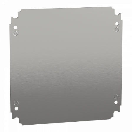 PanelSeT - châssis plein - acier galva. - pour coffret H=300xL=300mm