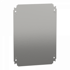 PanelSeT - châssis plein - acier galva. - pour coffret H=400xL=300mm