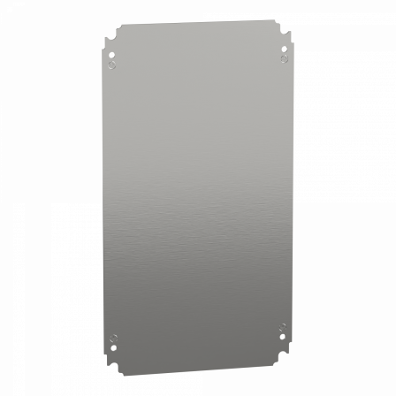 PanelSeT - châssis plein - acier galva. - pour coffret H=500xL=300mm