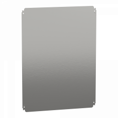 PanelSeT - châssis plein - acier galva. - pour coffret H=800xL=600mm