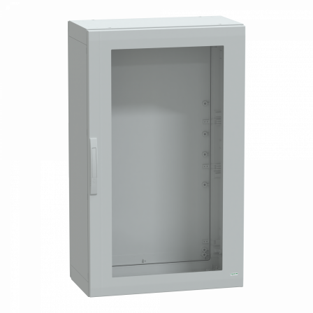 PanelSeT - Armoire polyester 1250x750x420 - IP65 - vitrée Ral 7035