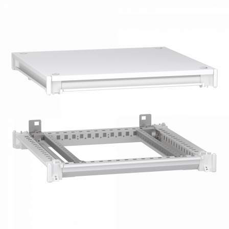 PrismaSeT HD - cadre supérieur et inférieur - 500x500 mm - blanc
