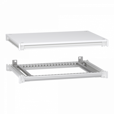 PrismaSeT HD - cadre supérieur et inférieur - 700x500 mm - blanc