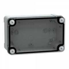 PanelSeT - boîte industrielle - transparente - 192x121x87mm - PC