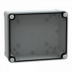 PanelSeT - boîte industrielle - transparente - 241x192x105mm - PC