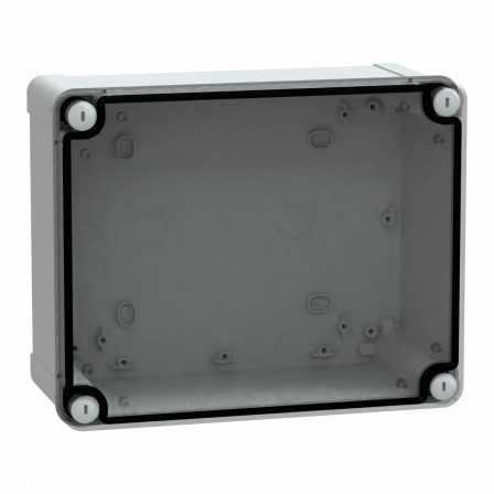 PanelSeT - boîte industrielle - transparente - 241x192x105mm - ABS