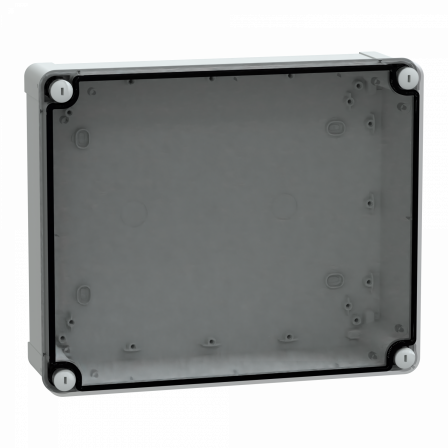 PanelSeT - boîte industrielle - transparente - 291x241x87mm - ABS