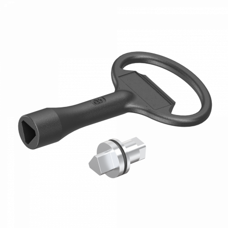 PanelSeT - insert triangle - 8mm - inox