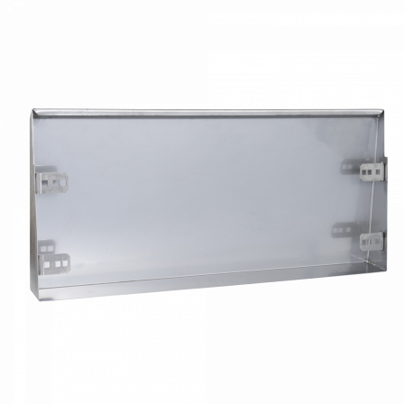 PanelSeT SFN Accessoires - auvent - inox 304L - fin. brossé - coffret 600x250mm