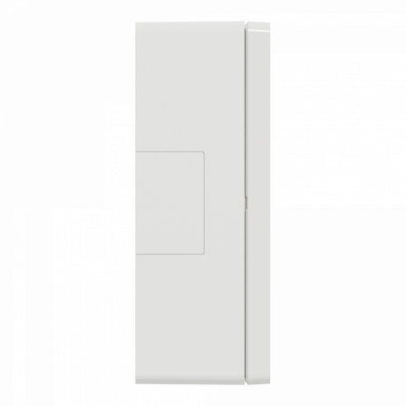 Unica - boîte de concentration saillie complète - 2 col de 4 mod - Blanc